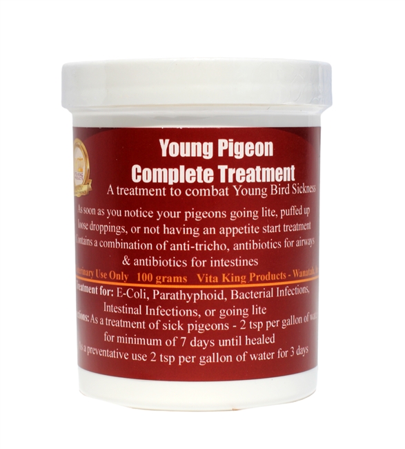 Young Pigeon Complete Treatment